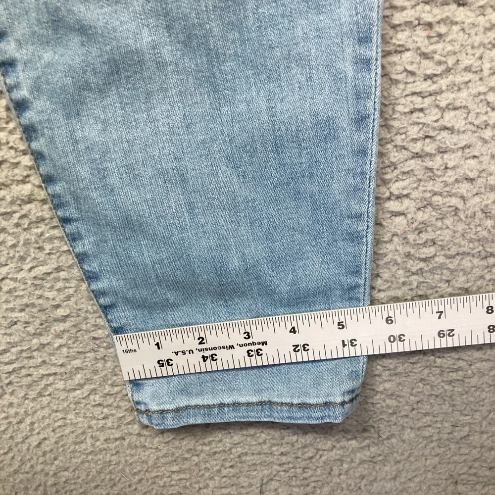 Kut from the Kloth Toothpick Skinny Jeans Women 20W‎ Light Wash Distressed Denim